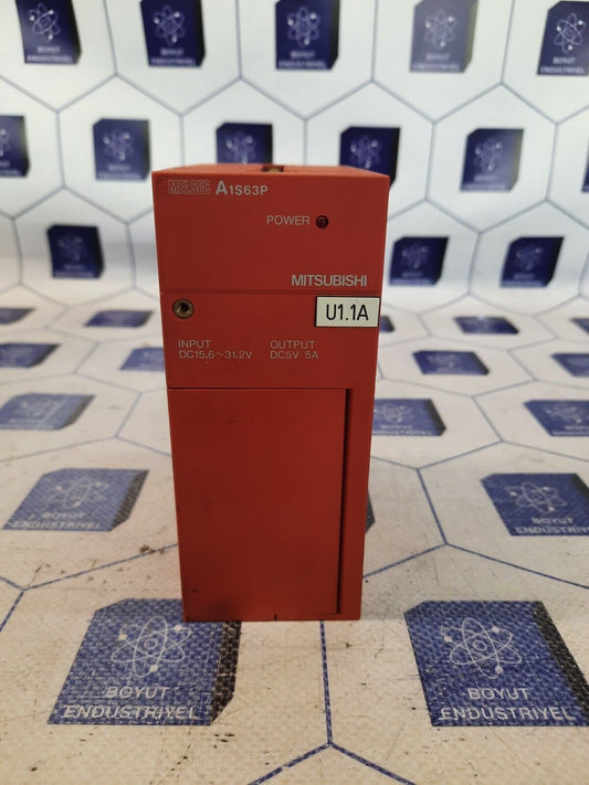 MITSUBISHI MELSEC POWER SUPPLY UNIT A1S63P