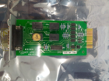 POWERWARE RELAY INTERFACE CARD AS400 098-01478-02