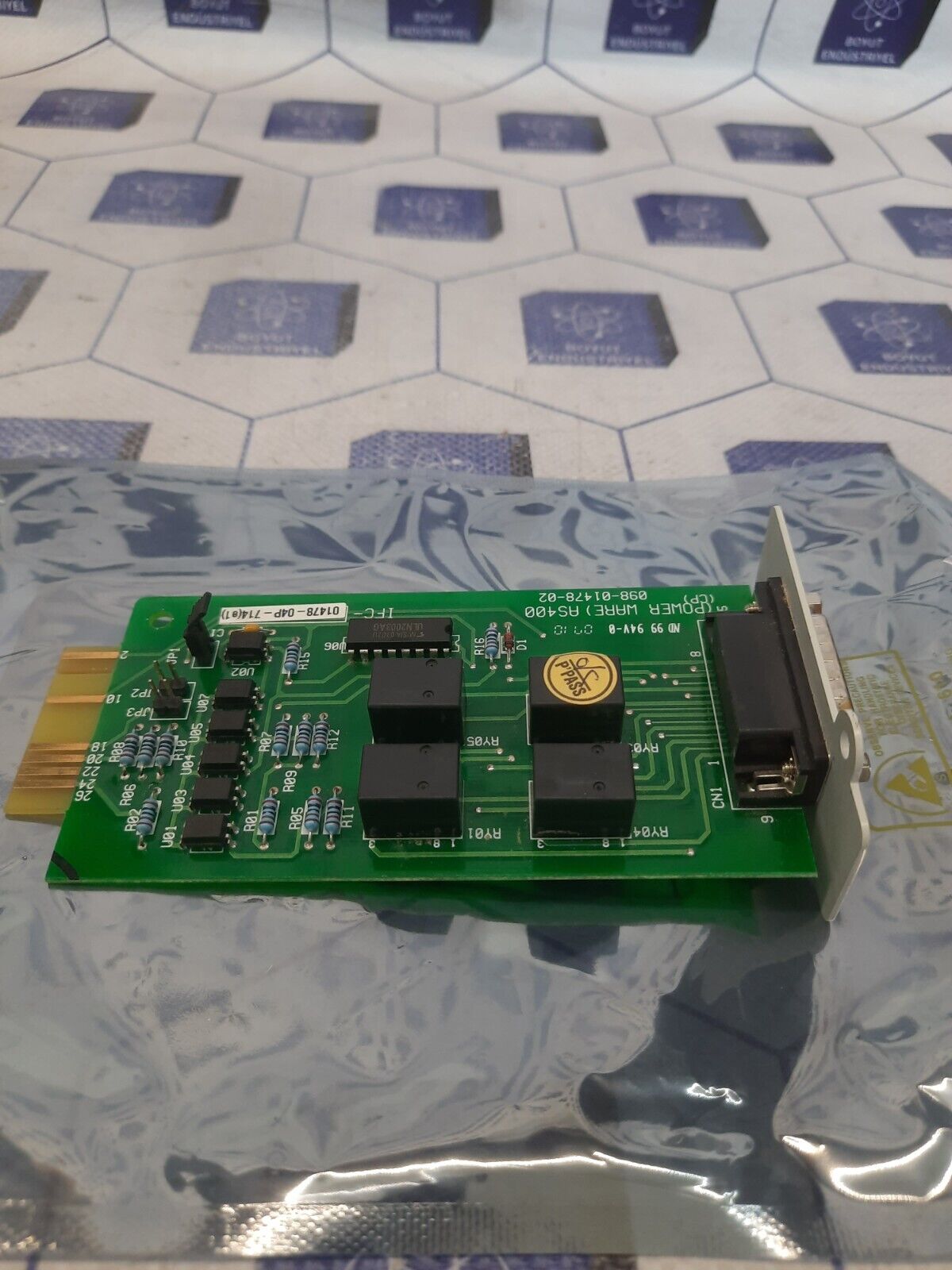 POWERWARE RELAY INTERFACE CARD AS400 098-01478-02