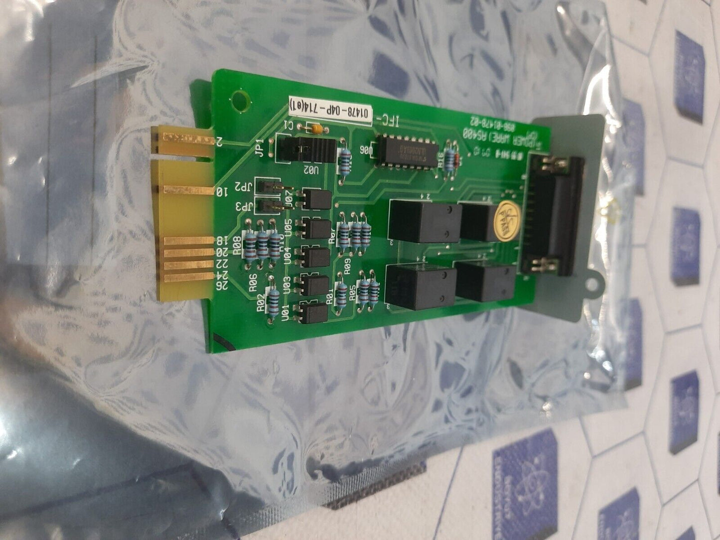 POWERWARE RELAY INTERFACE CARD AS400 098-01478-02