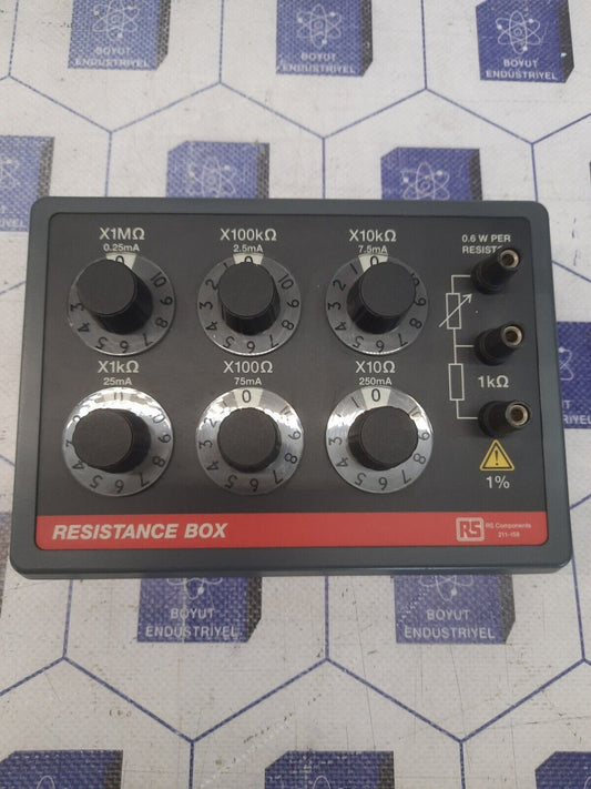 RS Components 211-159 Resistance Box