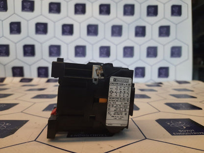 Telemecanique CA2-DN1229 A.65 auxiliary contactor relay 110-120v 60hz