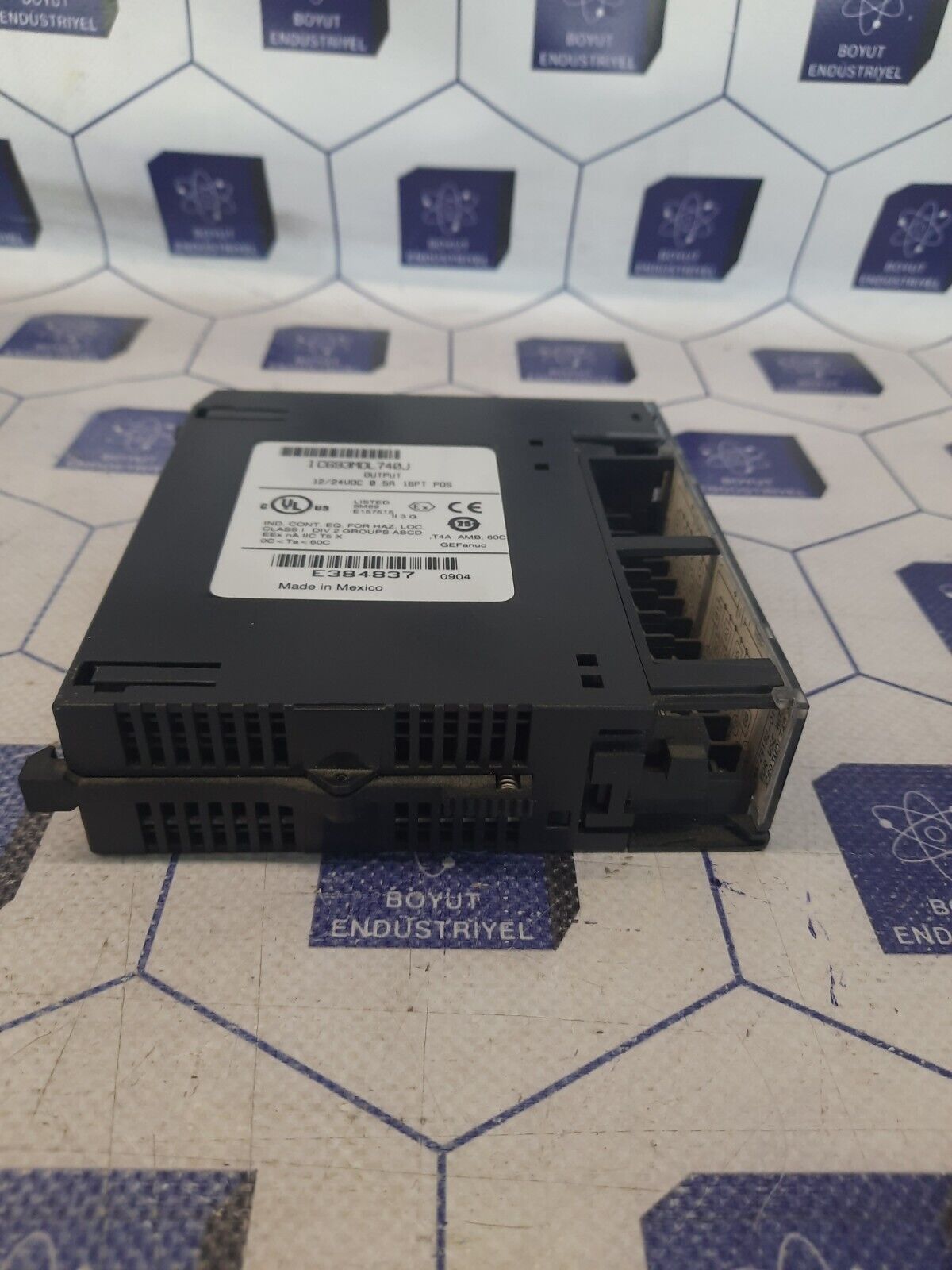 GE FANUC IC693MDL740J OUTPUT MODUL 12/24VDC