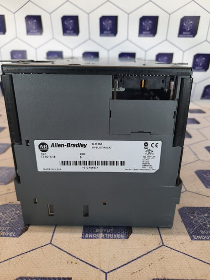 Allen-Bradley 1746-A10 /B SLC 500 10-Slot Rack