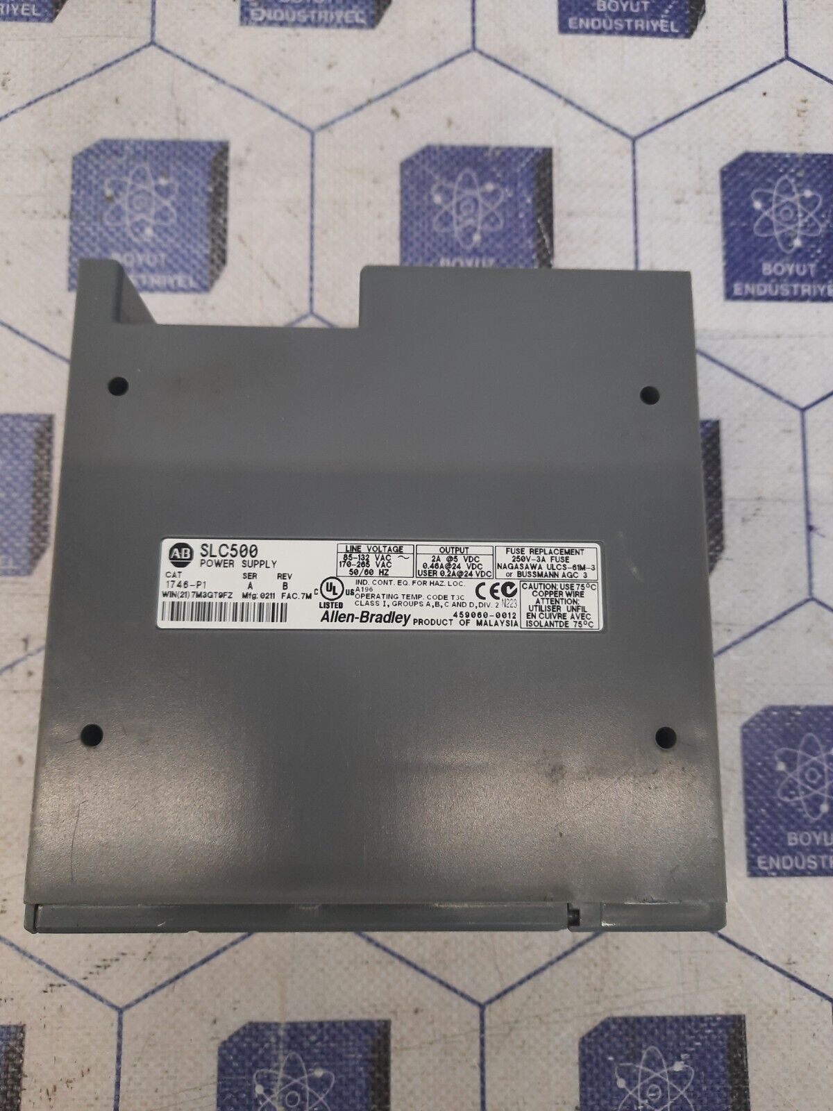 Allen Bradley 1746-P1 SER.A POWER SUPPLY