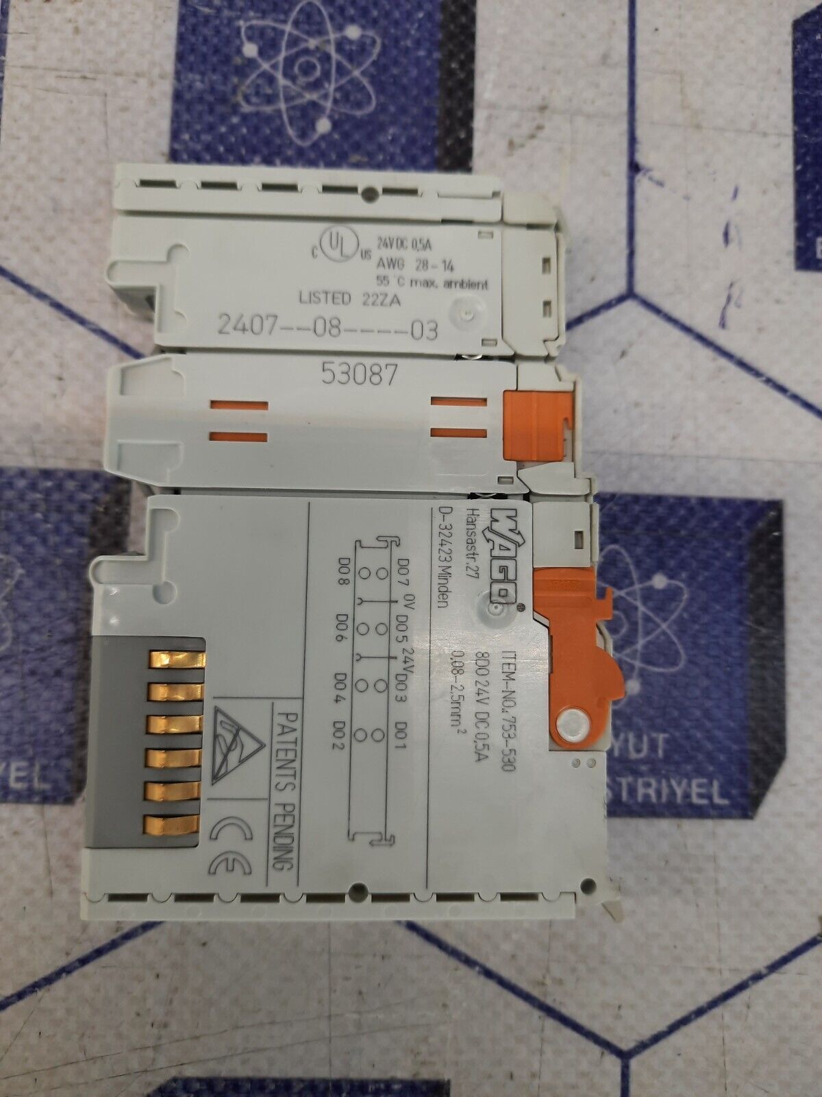 Wago 753-530 24VDC power supply module