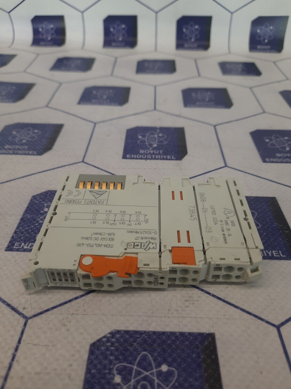 Wago 753-430 Digital Input 24V DC 3 ms Input Module