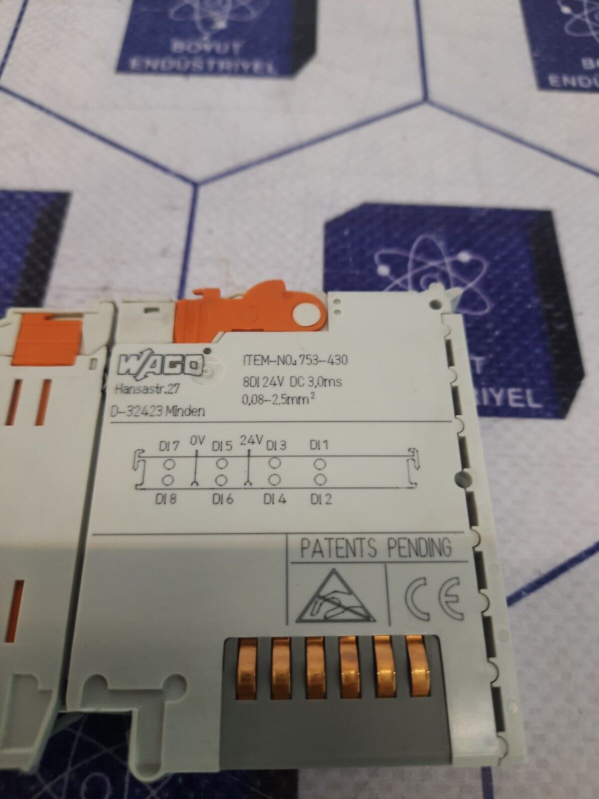 Wago 753-430 Digital Input 24V DC 3 ms Input Module