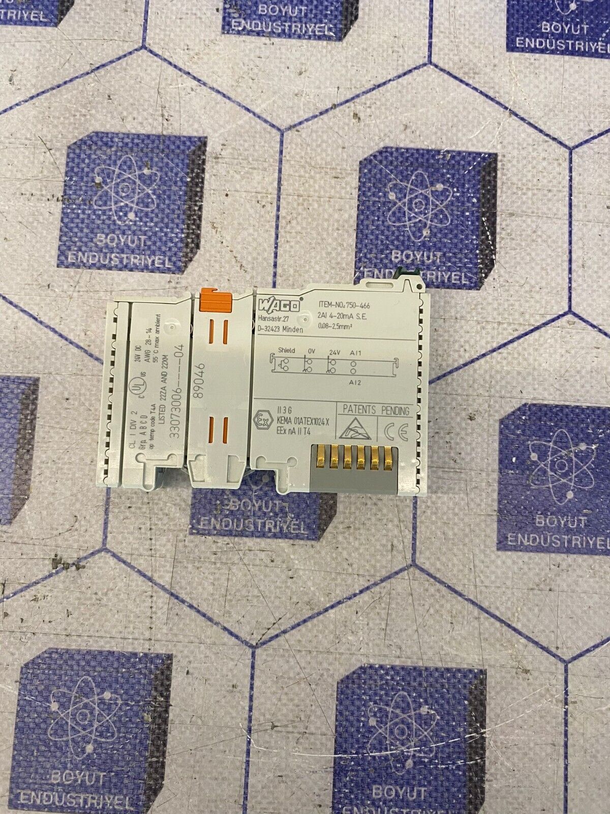WAGO 750-466 Analog Input Module