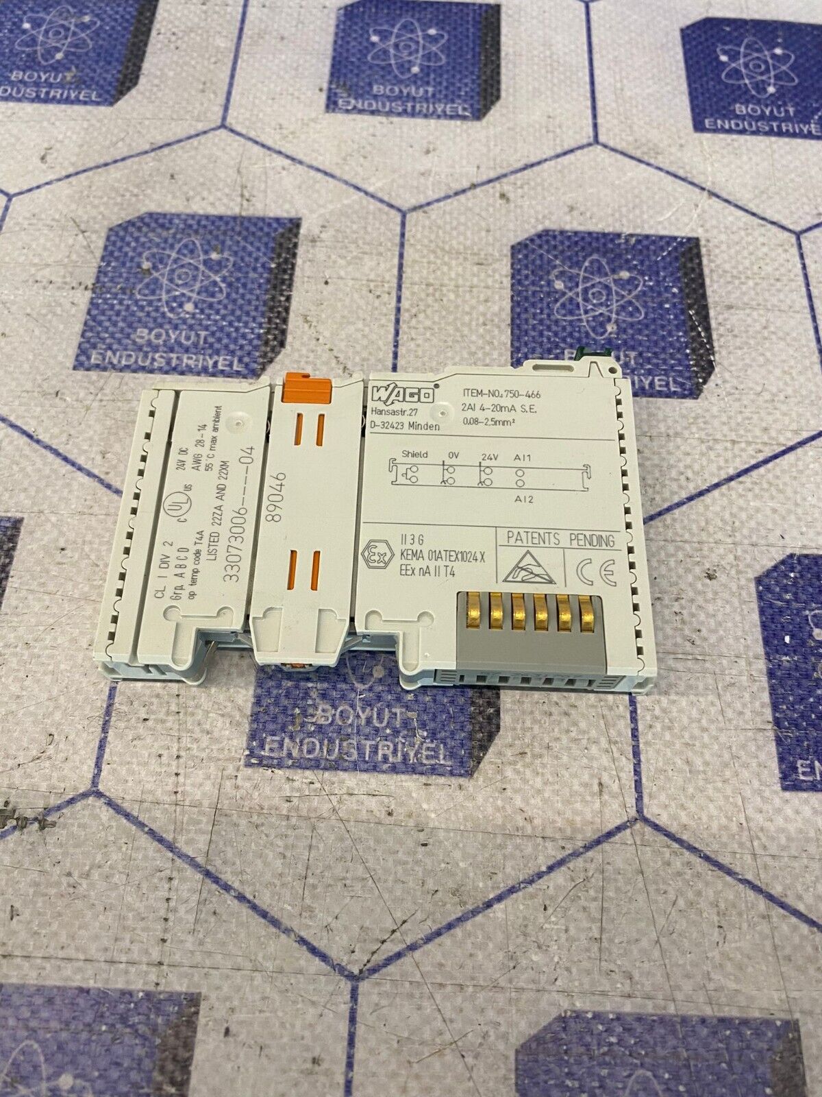 WAGO 750-466 Analog Input Module