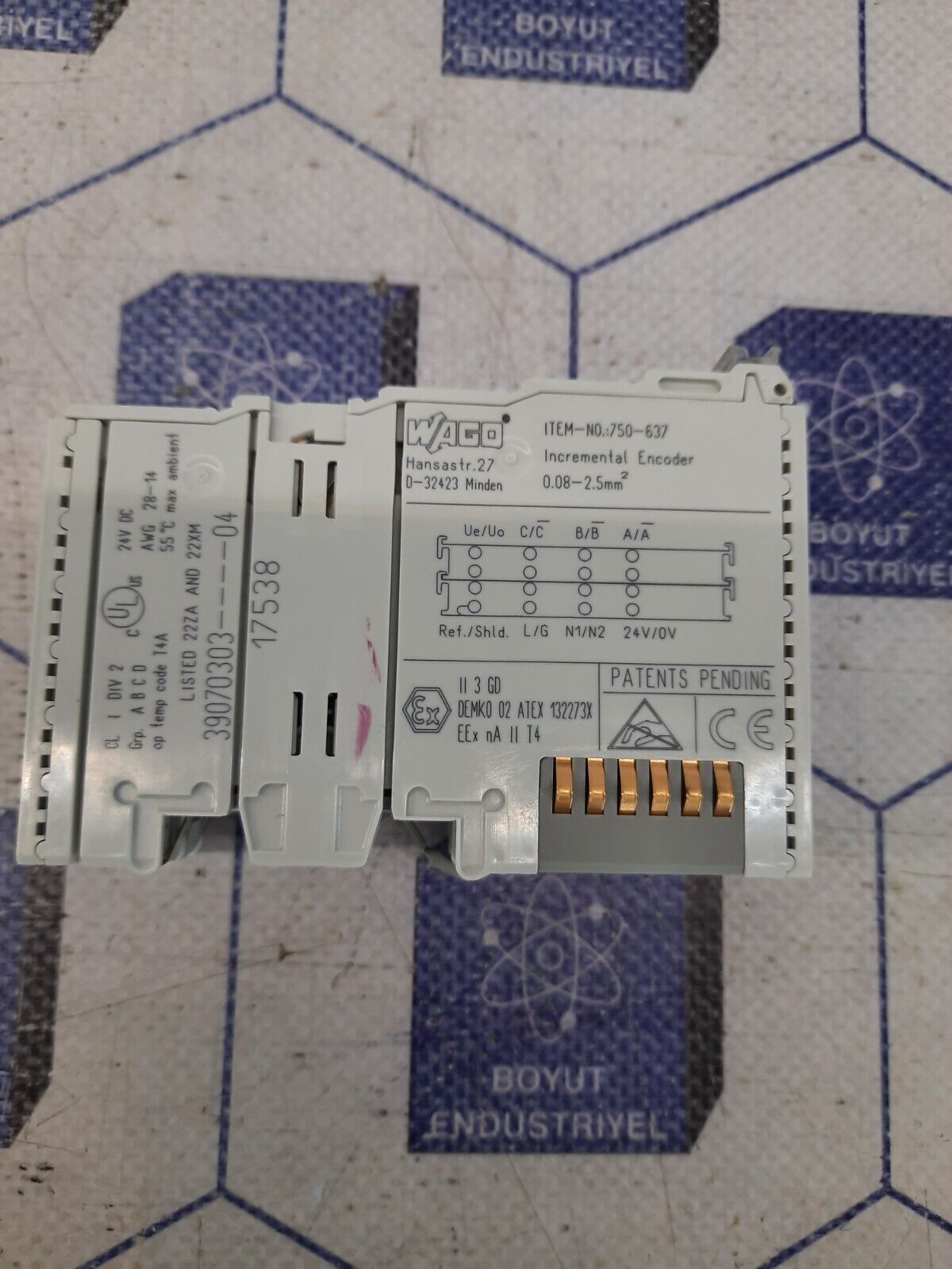 WAGO 750-637 Incremental encoder interface; RS-422; 32 bits