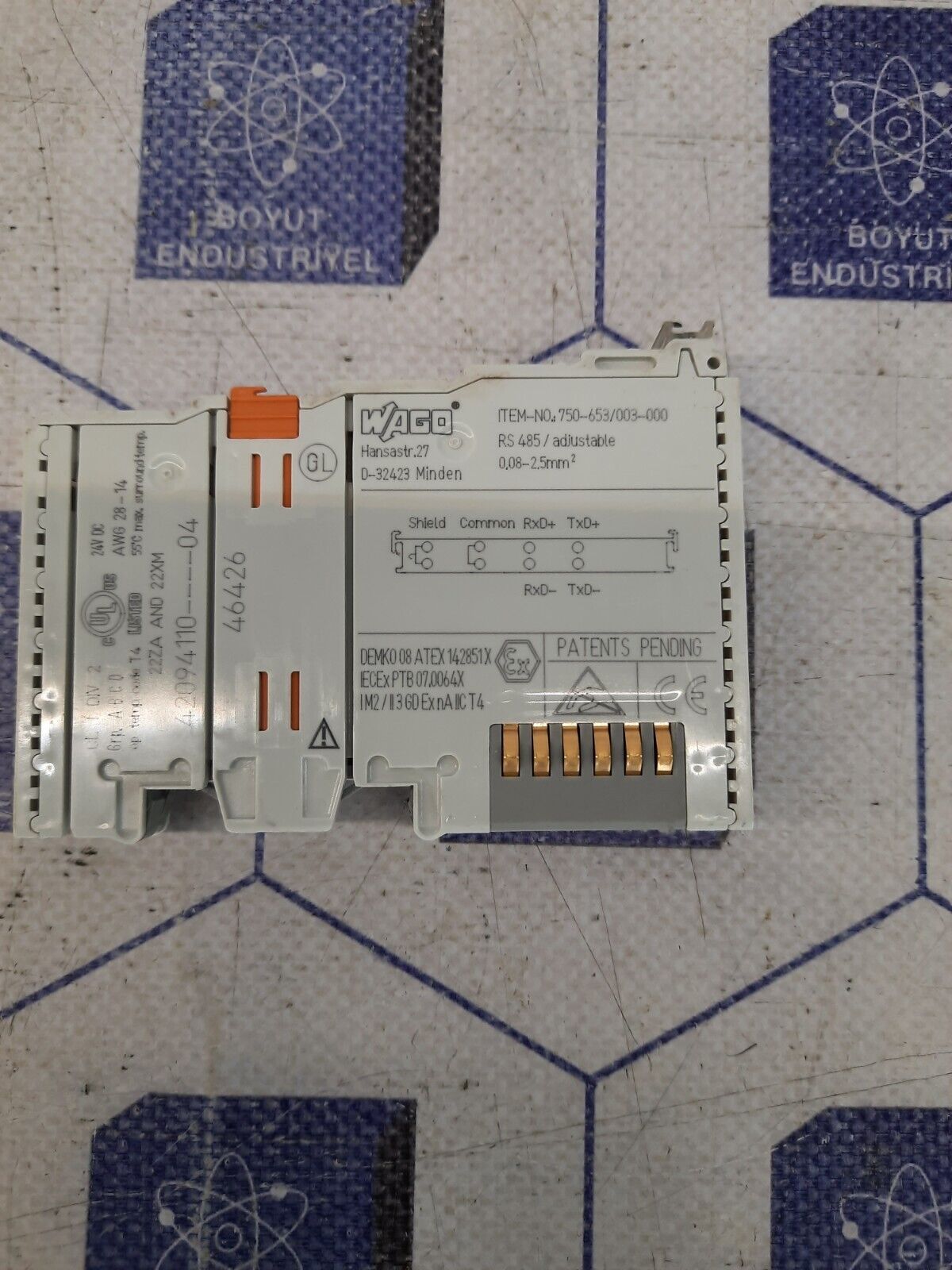 WAGO 750-653/003-000 COMMUNICATION MODULE