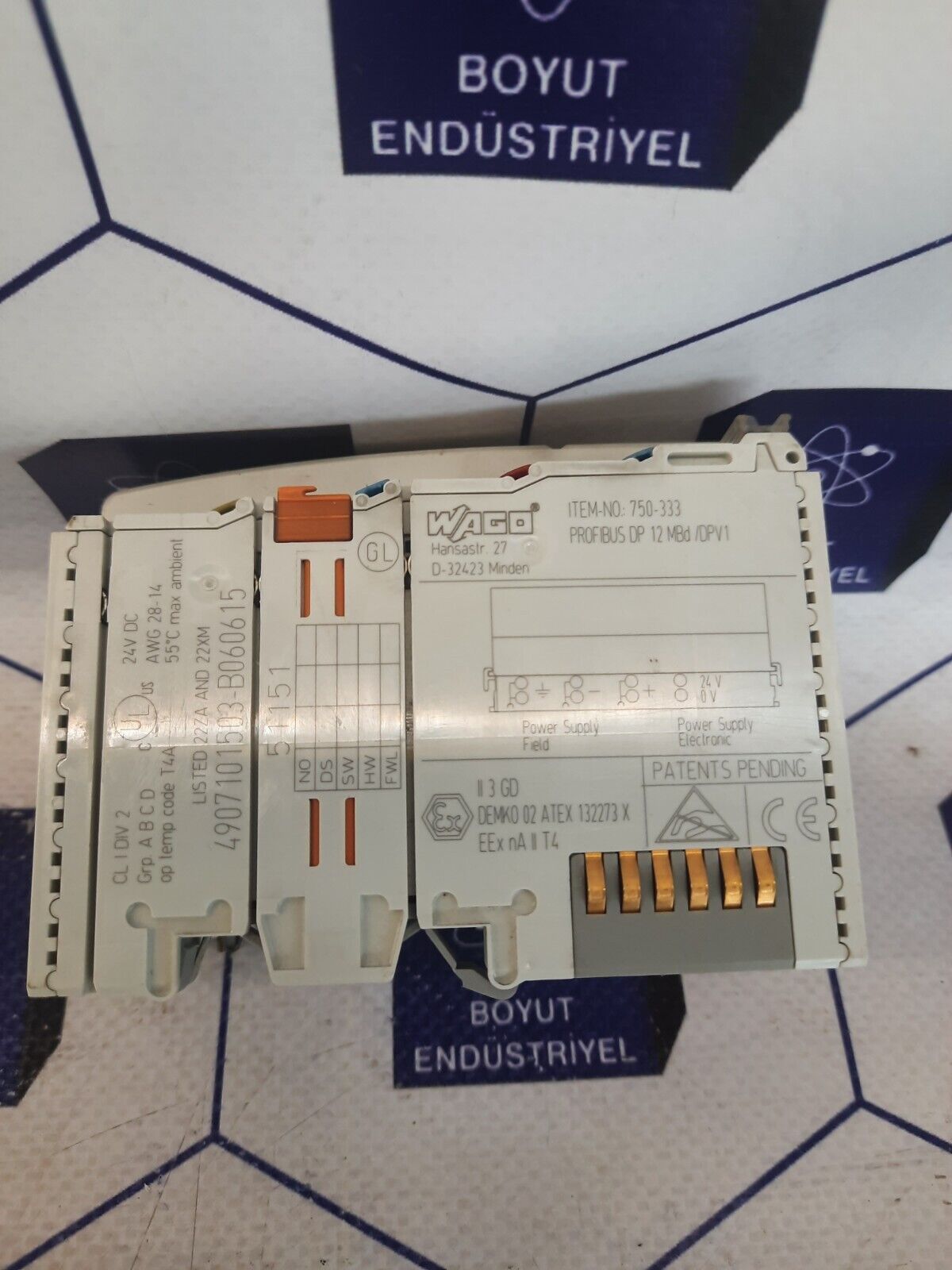 WAGO 750-333 I/O MODULE