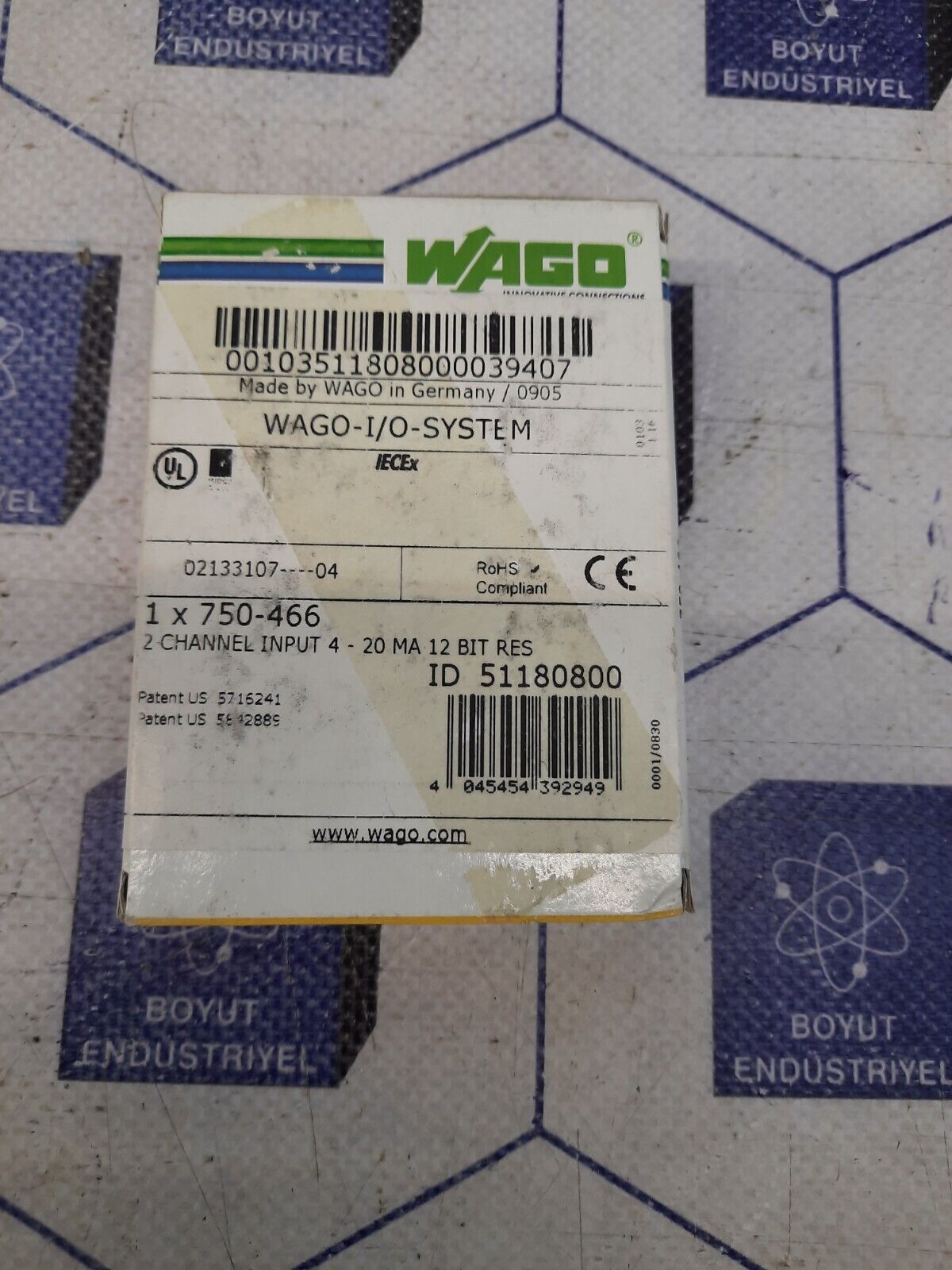 Wago 750-466 Analog Input Module