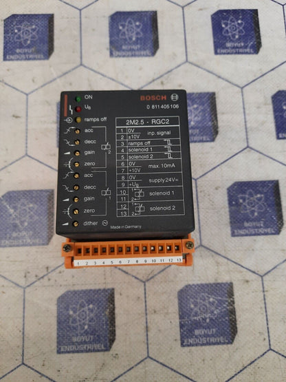 BOSCH 2M2.5-RGC2 AMPLIFIER MODULE 0811405106