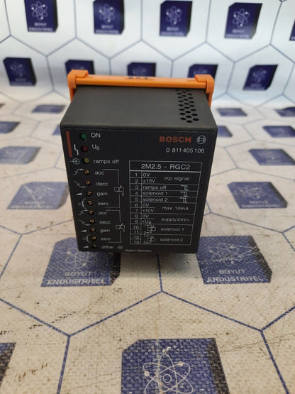 BOSCH 2M2.5-RGC2 AMPLIFIER MODULE 0811405106