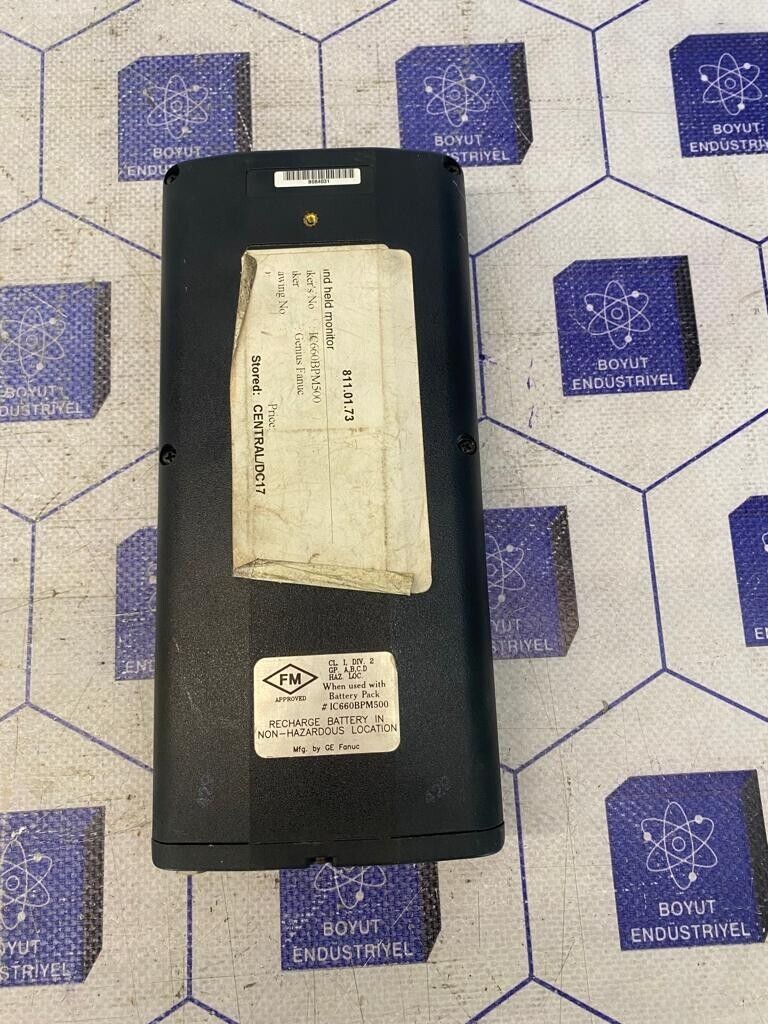 GE FANUC IC660HHM501S GENIUS HAND HELD MONİTOR