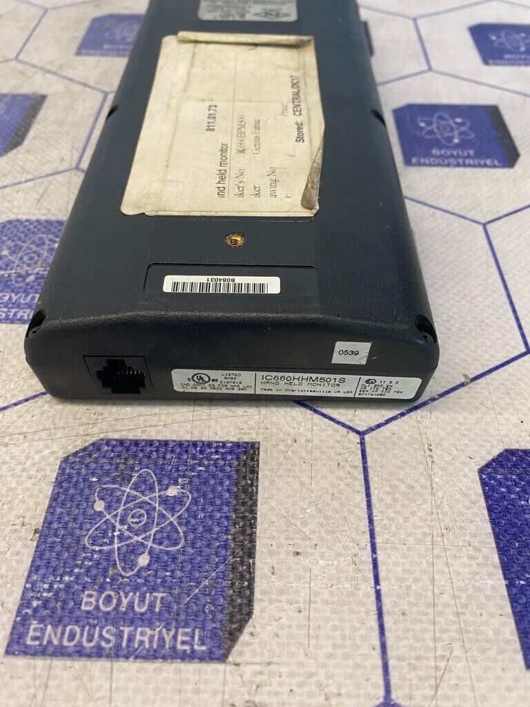 GE FANUC IC660HHM501S GENIUS HAND HELD MONİTOR