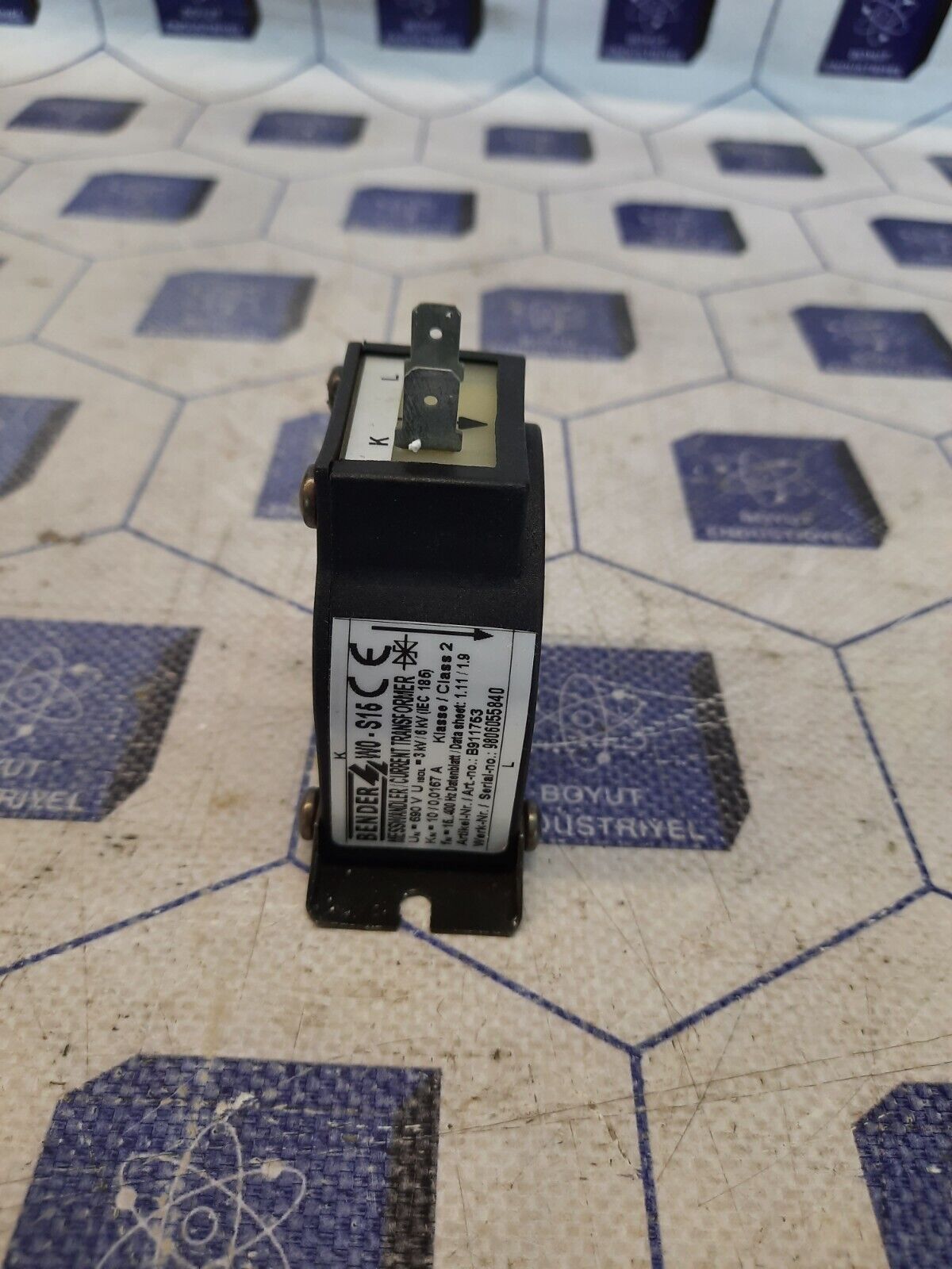 BENDER W0-S15 MESSWANDLER CURRENT TRANSDORMER