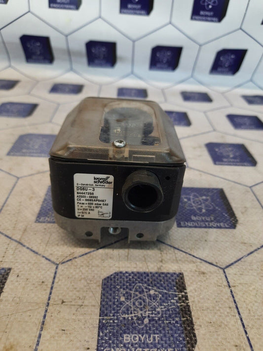 Krom Schroder DG6U-3 Gas Pressure Switch