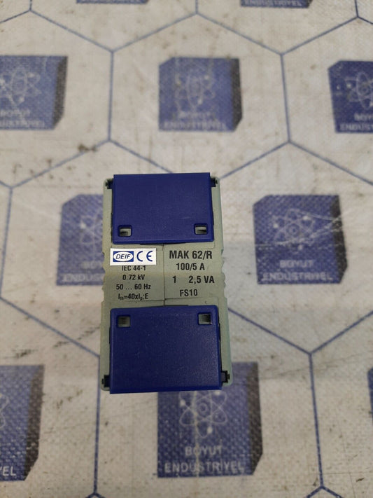 Deif Mak 62/R Current Transformer 50/1 A 0.72kV 50-60Hz 1.5VA