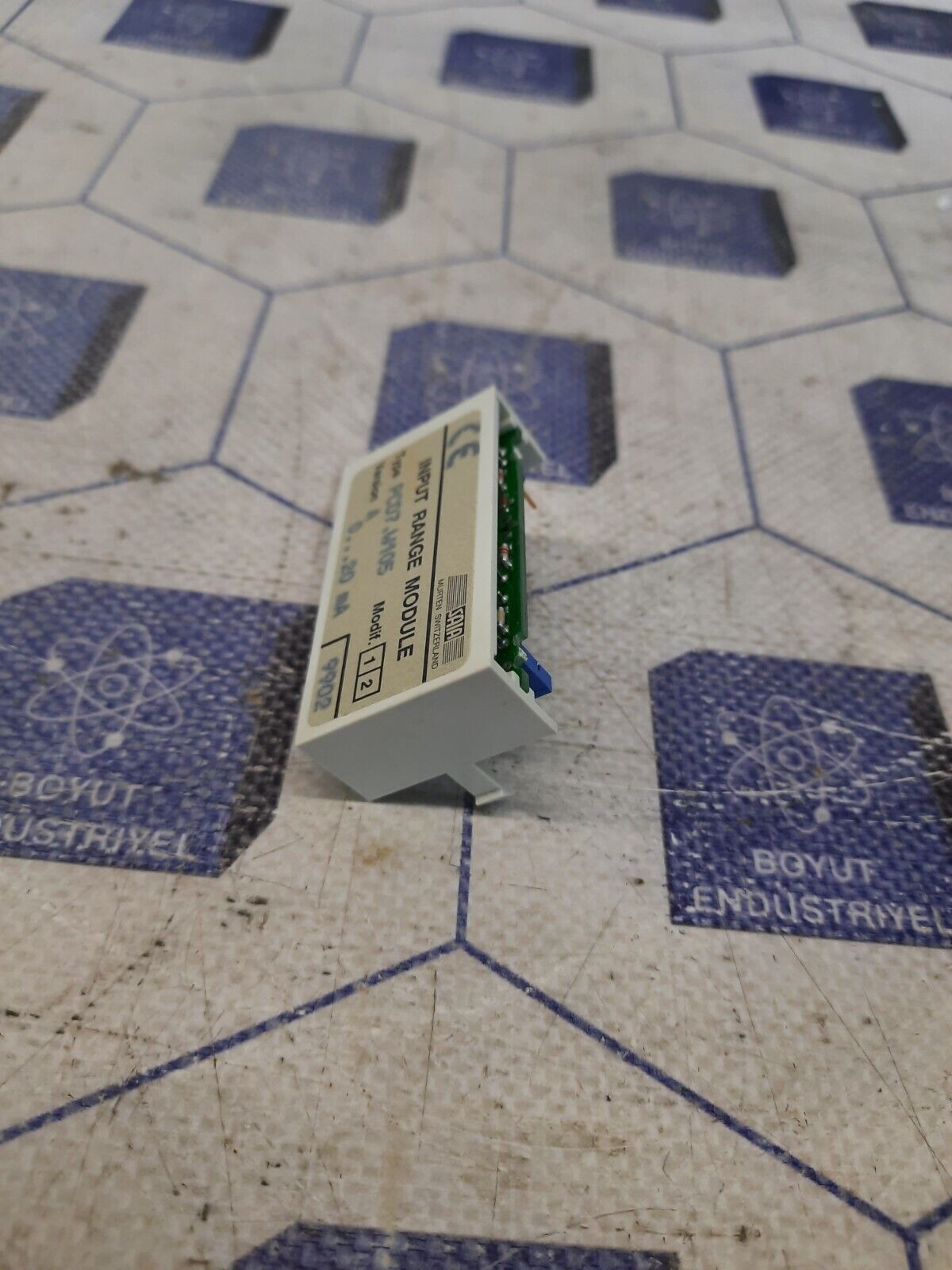 SAIA BURGESS ELECRONICS INPUT RANGE MODULE VER-A TYPE PCD7.W105