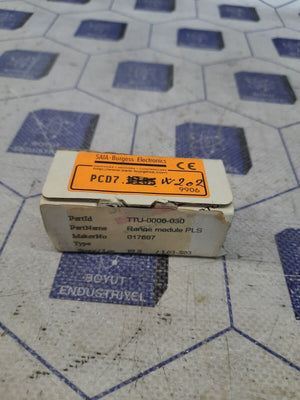 SAIA-BURGESS PCD7.W202 OUTPUT RANGE MODULE VERSION A