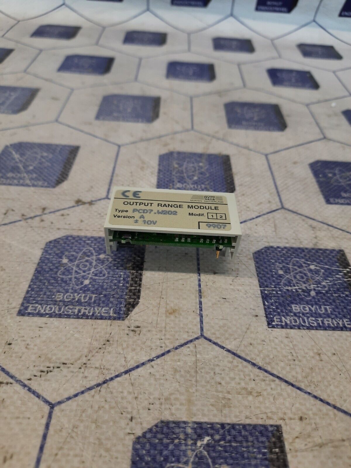 SAIA-BURGESS PCD7.W202 OUTPUT RANGE MODULE VERSION A