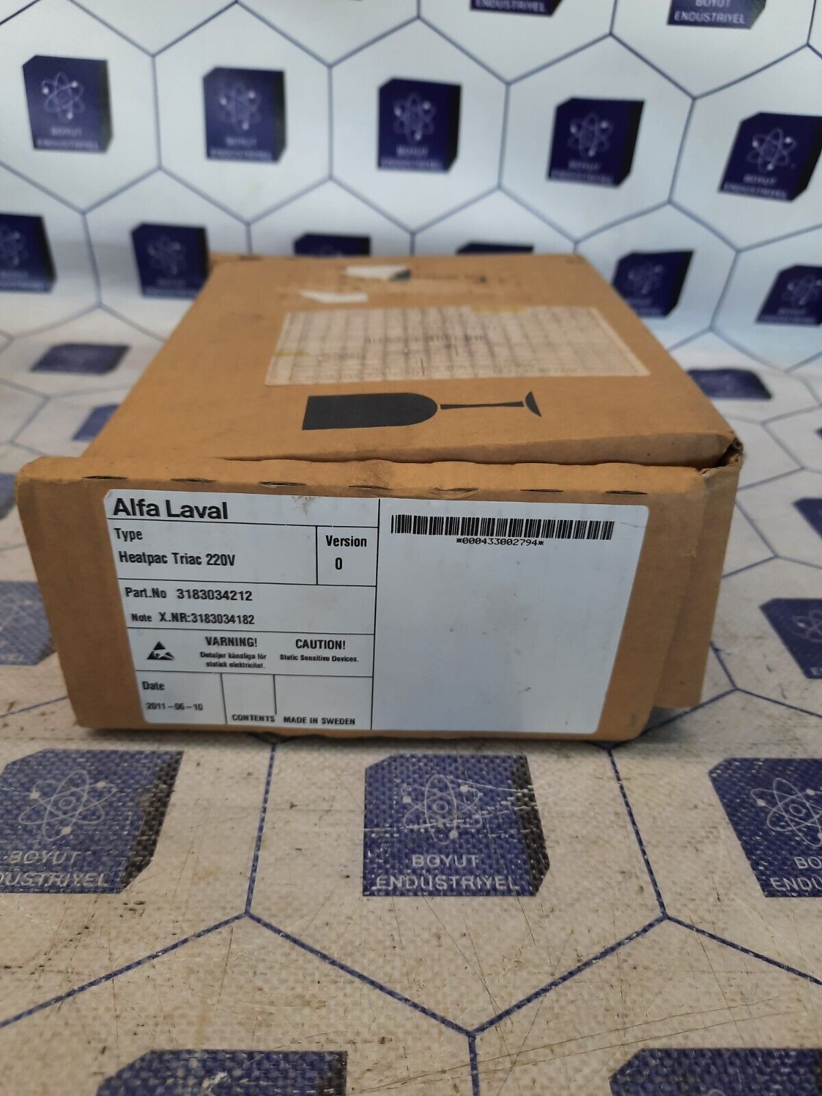 ALFA LAVAL HEATPAC TRIAC 220V 3183034212