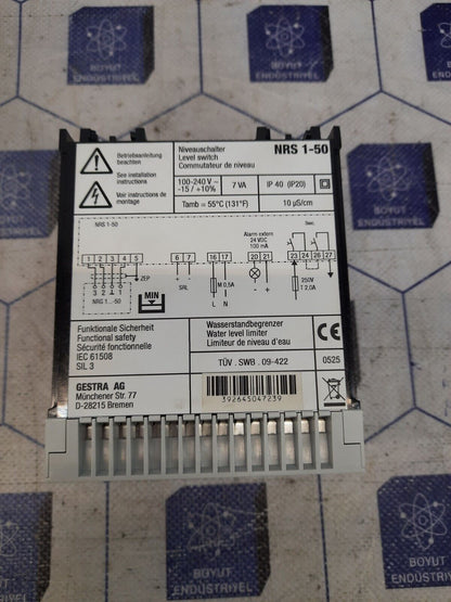 Flowserve Gestra NRS 1-50 24VDC Level Switch