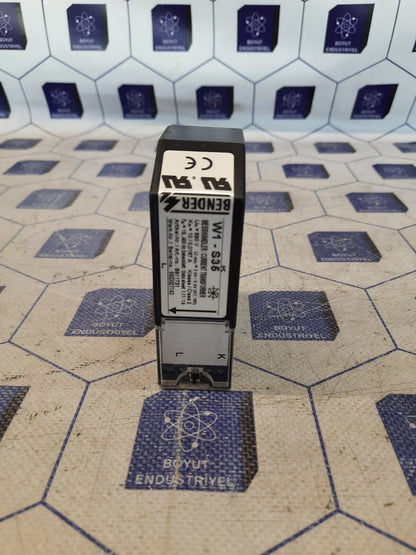 BENDER W1-S35 MESSWANDLER CURRENT TRANSDORMER