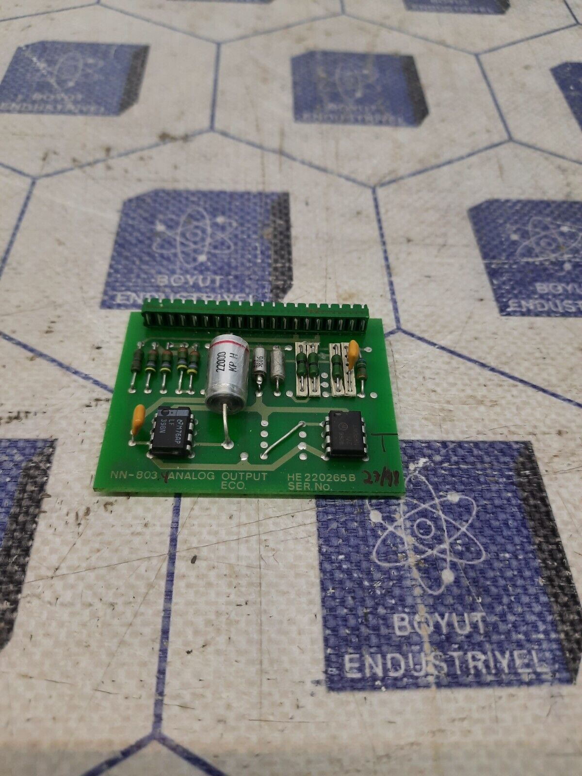 NORCONTROL NN-803.4 ANALOG OUTPUT ECO. BOARD HE220265B