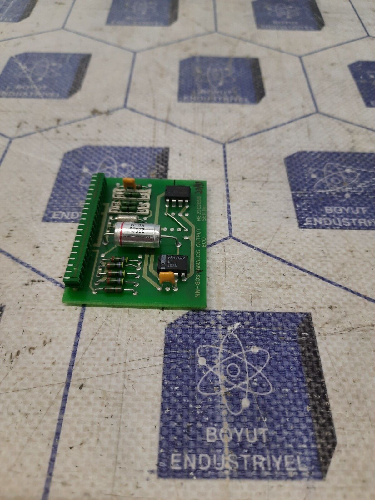 NORCONTROL NN-803.4 ANALOG OUTPUT ECO. BOARD HE220265B