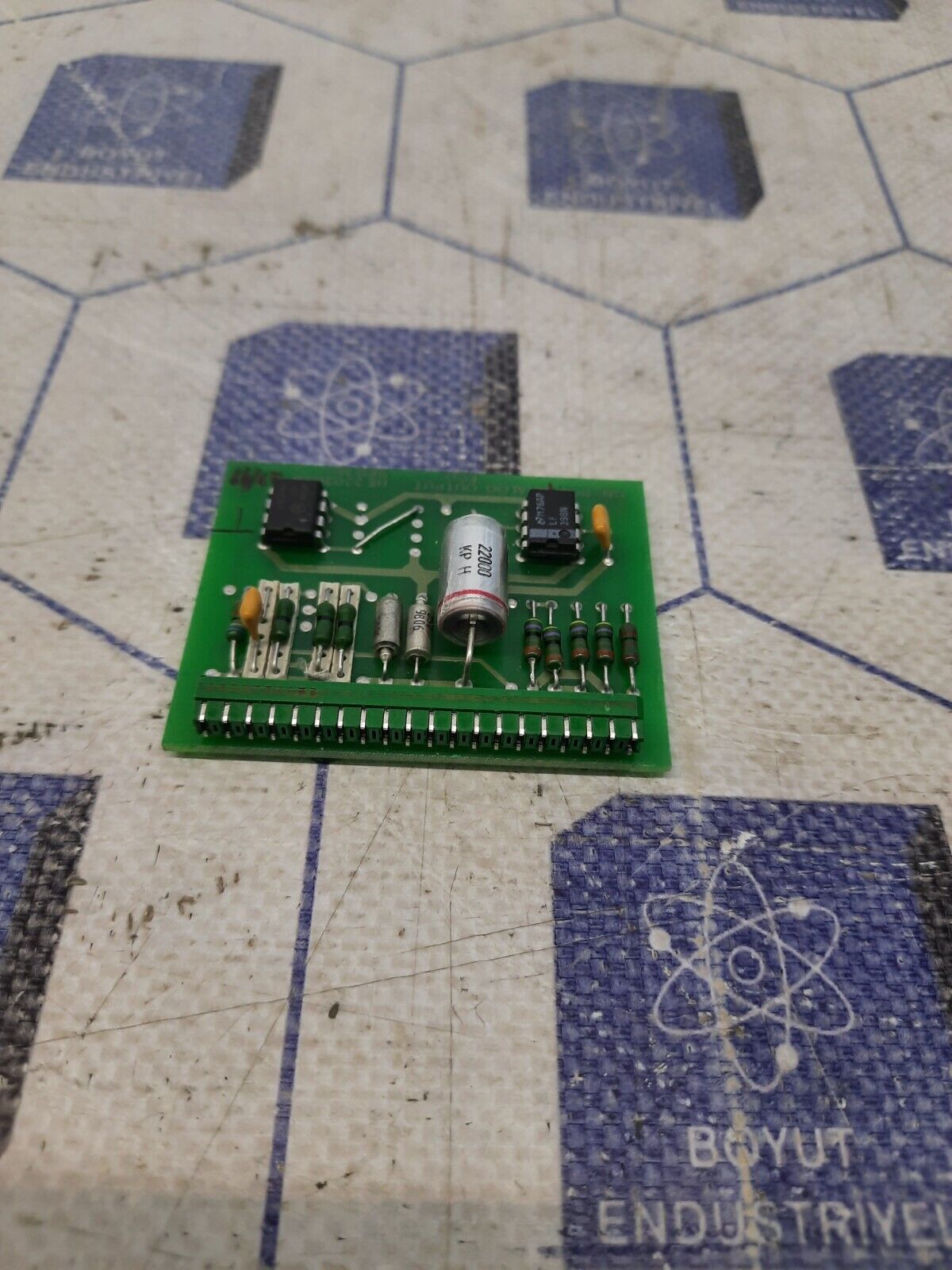 NORCONTROL NN-803.4 ANALOG OUTPUT ECO. BOARD HE220265B