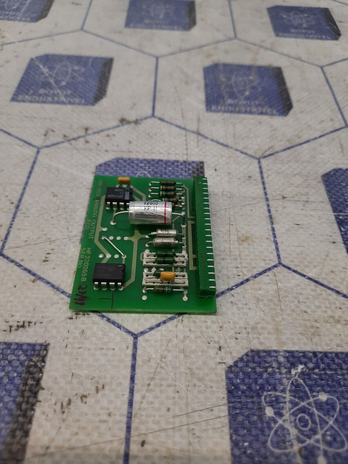 NORCONTROL NN-803.4 ANALOG OUTPUT ECO. BOARD HE220265B