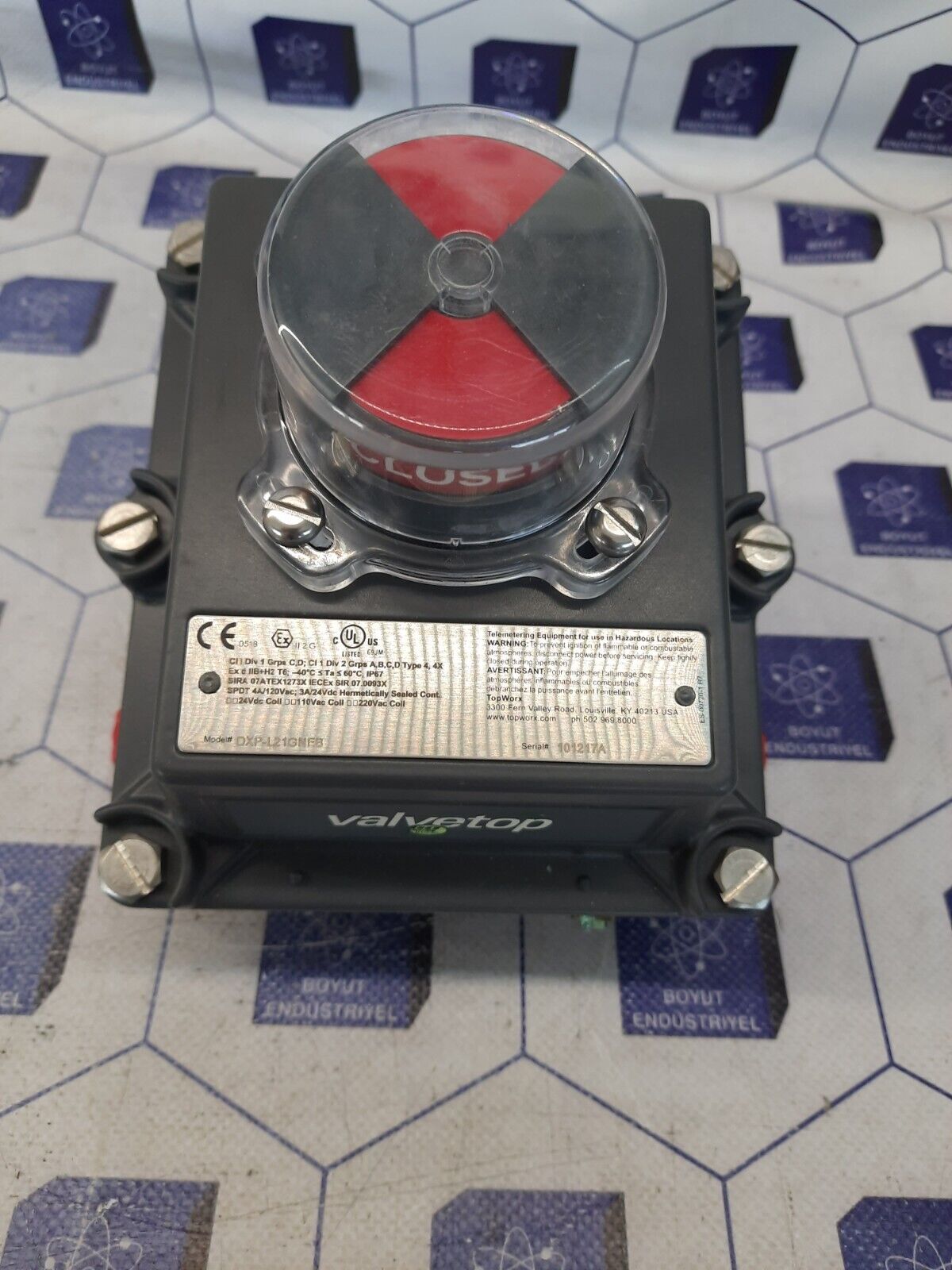 TOPWORX DXP-L21GNEB ACTUATOR CONTROLLER