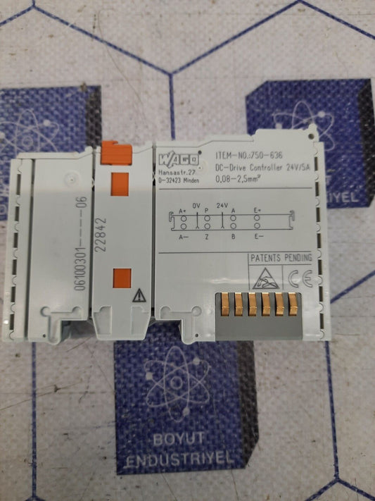 WAGO 750-636 DC-DRIVE CONTROLLER 24V