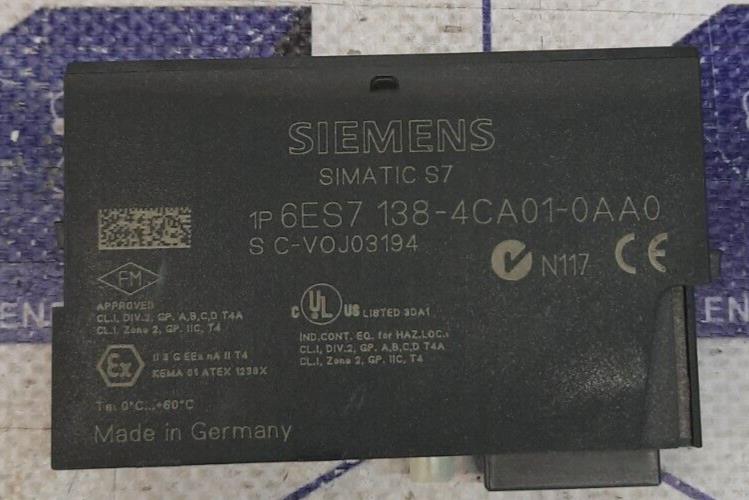 SIEMENS SIMATIC S7 1p 6ES7 138-4CA01-0AA0