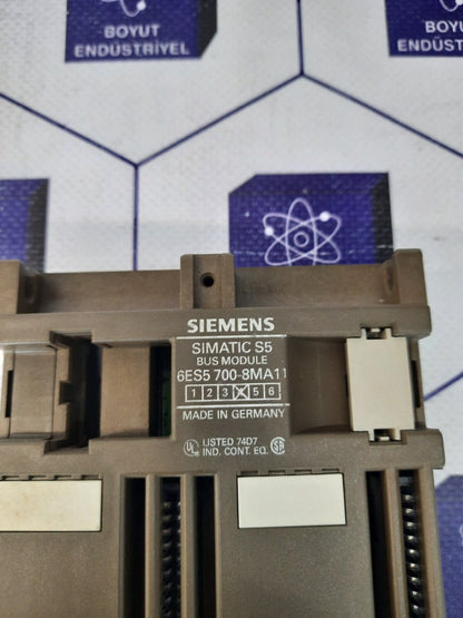 SIEMENS 6ES5 700-8MA11 SIMATIC S5 BUS MODULE