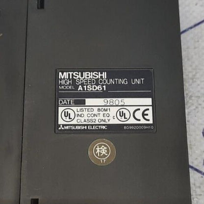 MITSUBISHI A1SD61 HIGH SPEED COUNTING UNIT