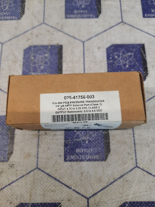 Johnson Controls York 025-41756-003 (P499RFPT506) Pressure Transducer