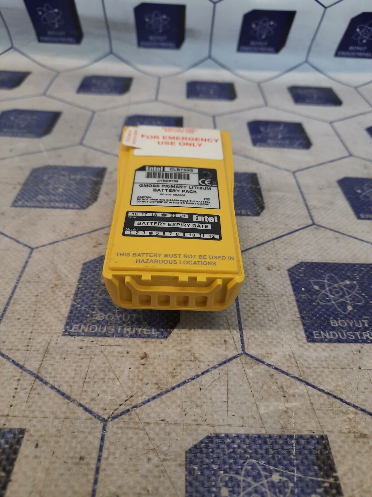 ENTEL CLB750G GMDSS PRIMARY LITHIUM BATTERY PACK