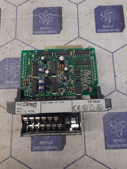 PLCDirect D3-04AD Analog Input Module