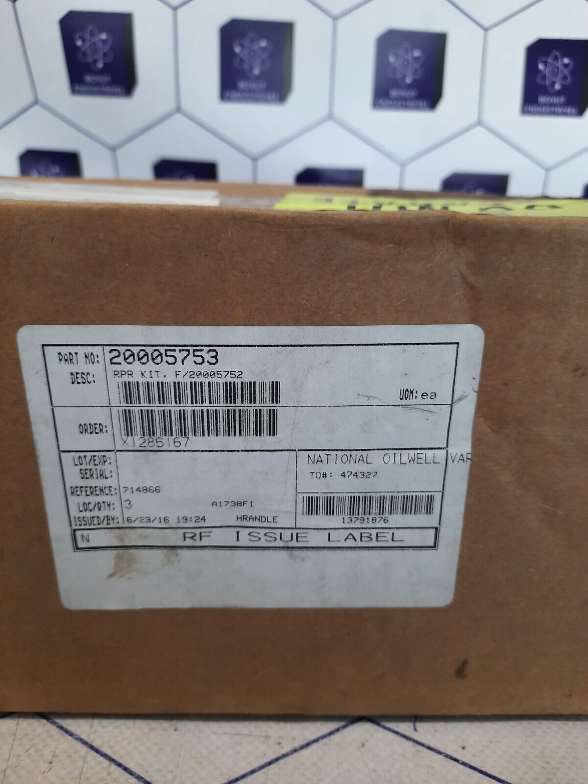 PROSERV 60174-3 RK REV.F REPAIR KIT