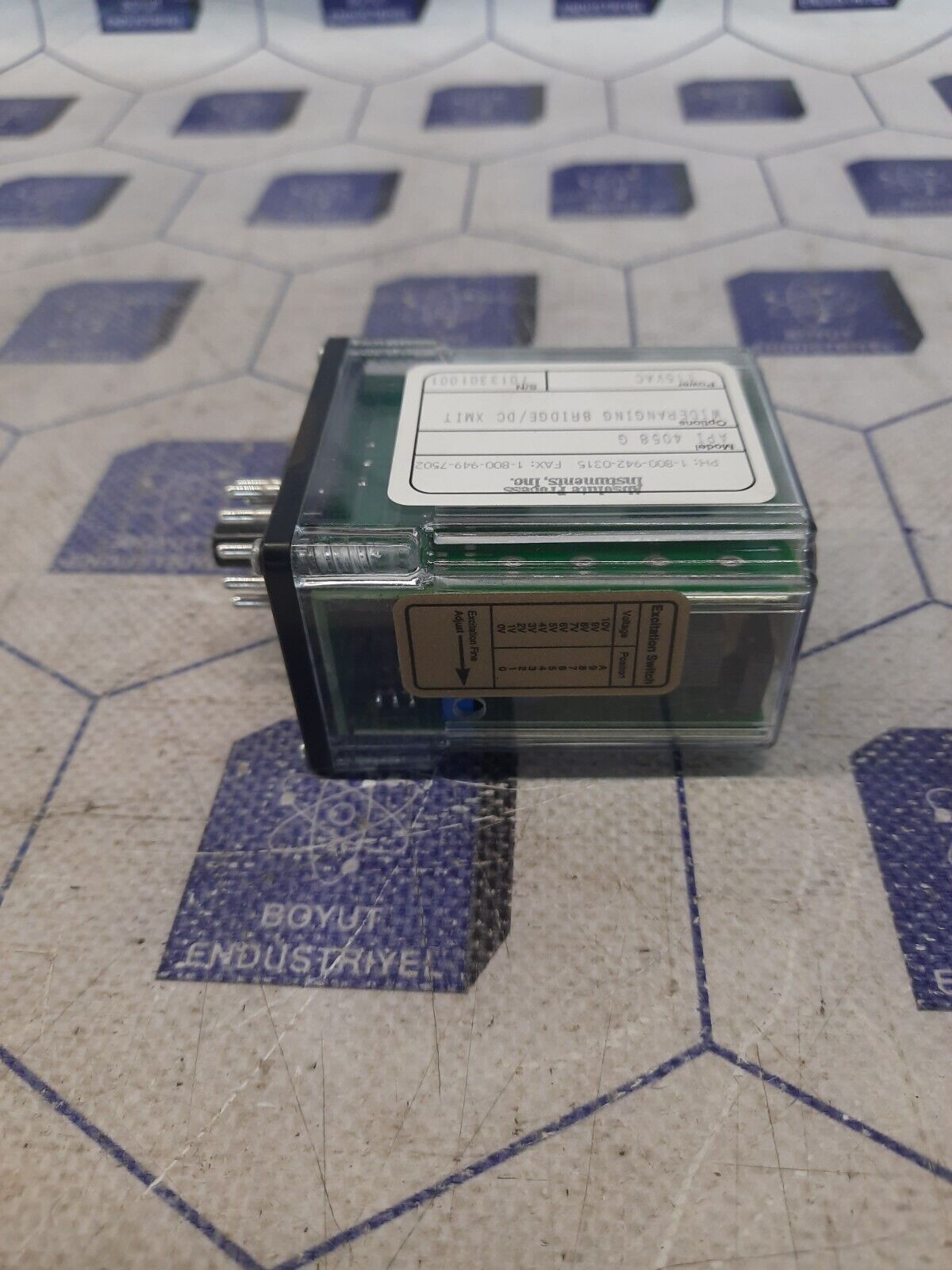 Absolute Process Instruments API 4058 G WIDERANGING BRIDGE/DC XMIT