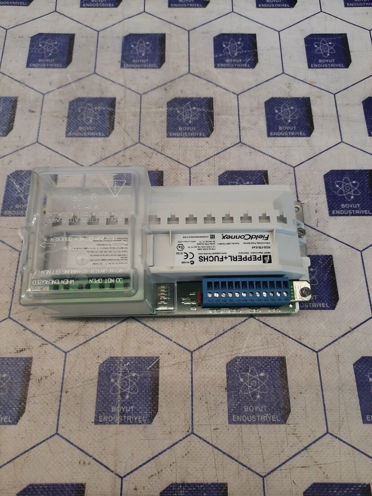 PEPPERL + FUCHS FIELD CONNEX RD0-FB-EX4 FIELD BARRIER 204715-0011