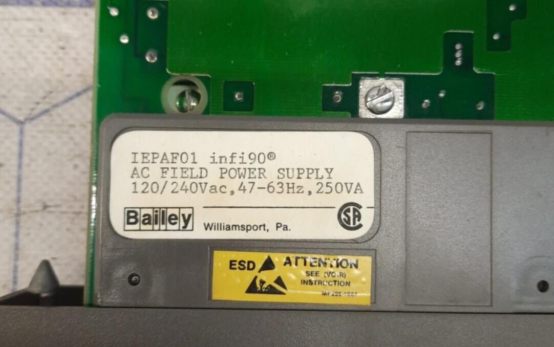 Bailey IEPAF01 Power Supply Module