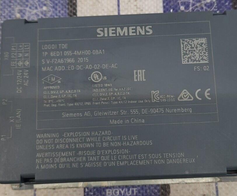 SIEMENS 1P 6ED1 055-4MH00-0BA1 Display Module