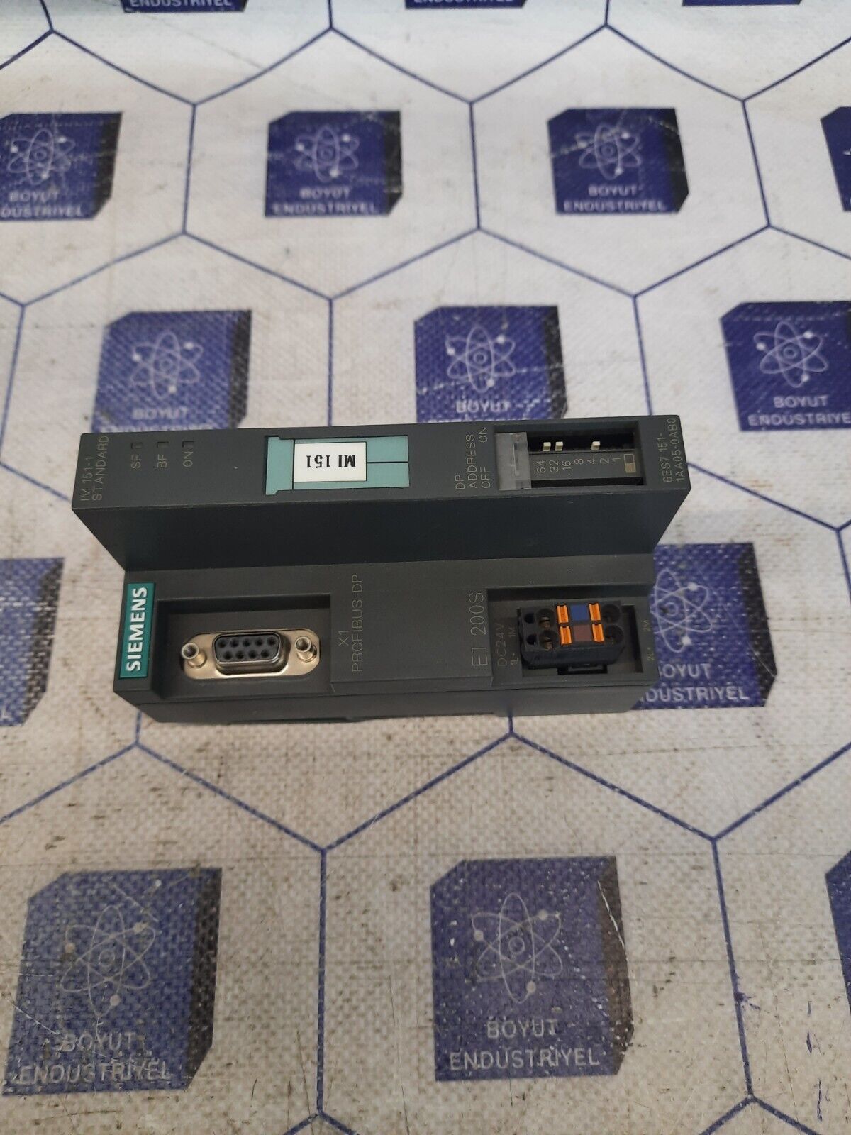 SIEMENS SIMATIC S7 1P 6ES7 151-1AA05-0AB0 INTERFACE MODULE