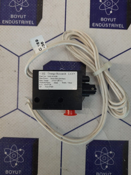 ORANGE RESEARCH 1002-E1028